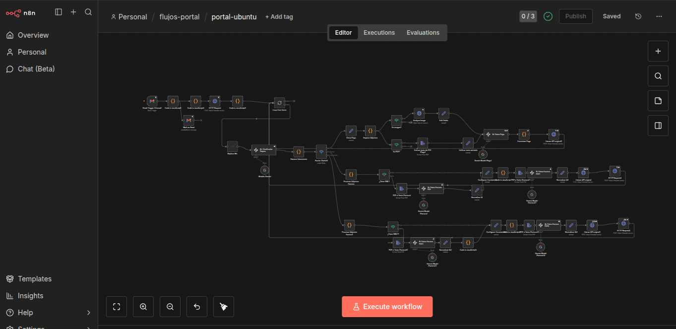 Infraestructura ERP & Automatización